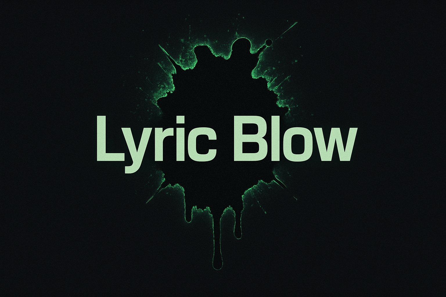 Lyric Blow hero graphic